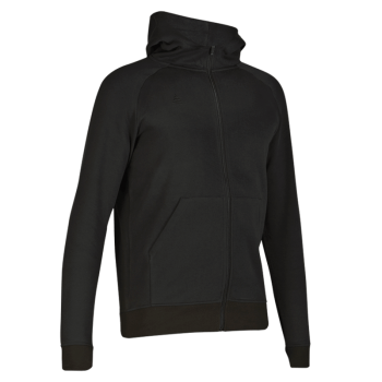 Zip-Up Hoodie Black